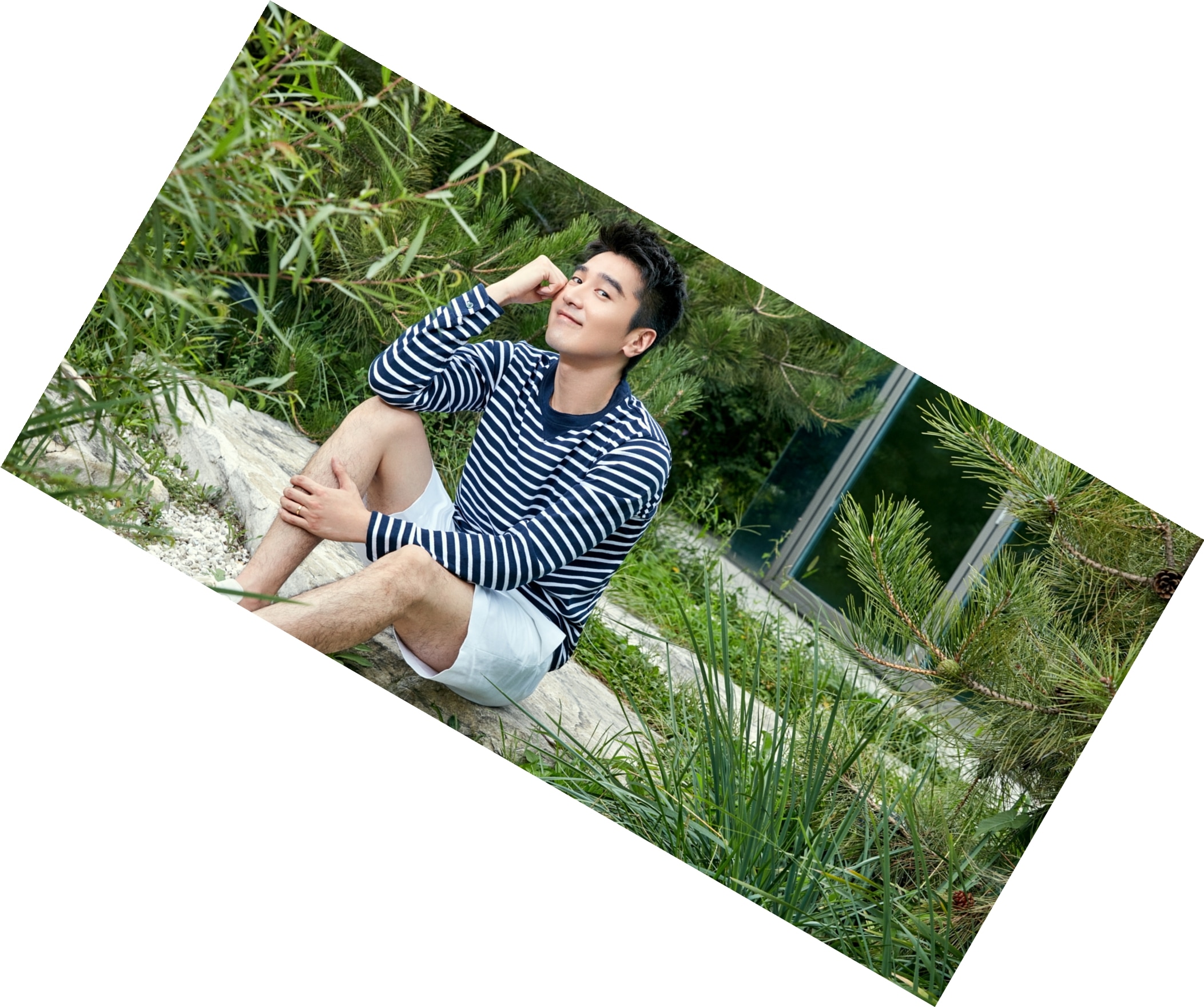 中国ドラマ『永遠の桃花 三生三世』夜華役 俳優趙又廷 マークチャオ バスタオル 70140cm 仕様1-10