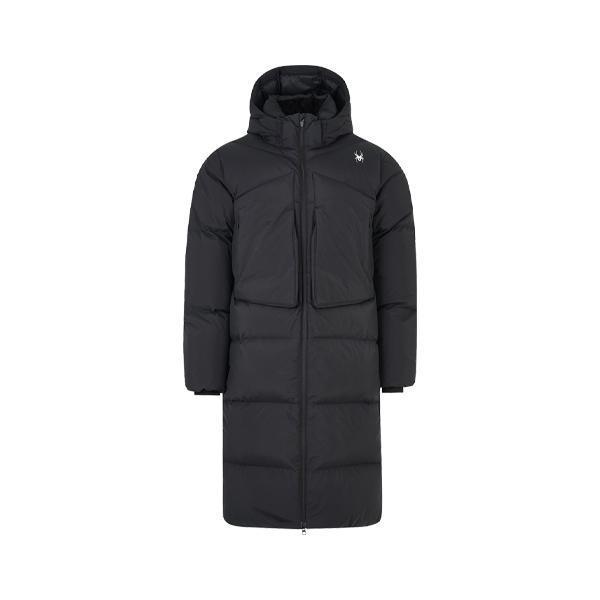 共用フーディーロングダウンジャケットFM1SPIWCNDJ306U BLK_P412941414