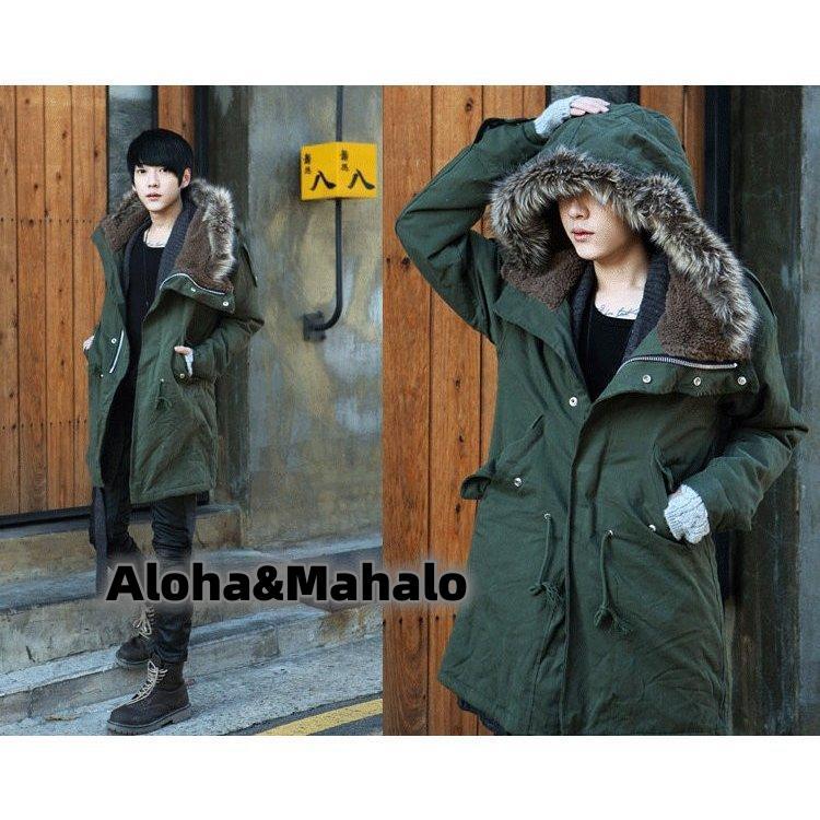 モッズコート コート 裏ボア ペアルック カップル アウター 裏起毛 ロング ミリタリージャケット あたたか ポイント消化
