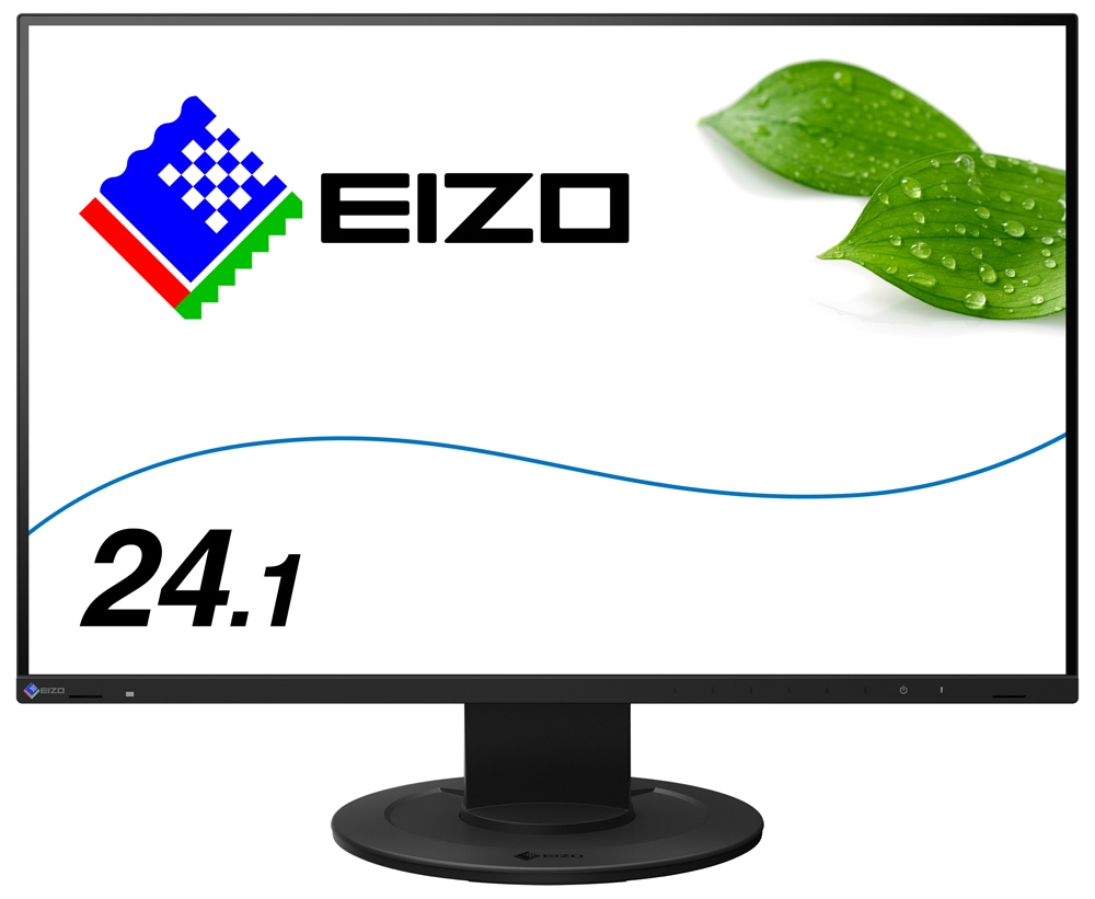 EIZOエイゾー 液晶ディスプレイ(24.1型/IPS/WUXGA 1920×1200/5ms/HDMI/DP/VESA/5年保証)(ブラック) EV2410RBK