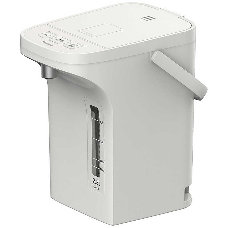 ピーコック　早沸きポット 2.2L ［2.2L］ アッシュホワイト　WMR-22