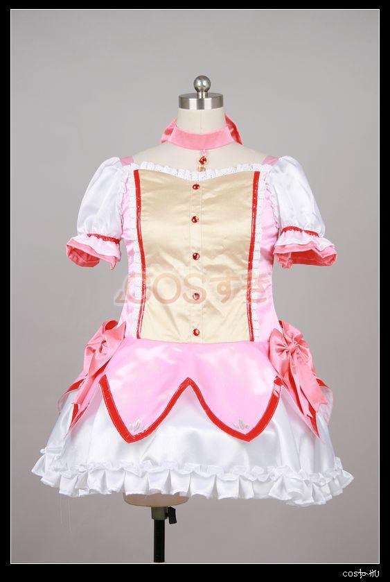【新品開催 】魔法少女まどかマギカ PUELLA MAGI MADOKA MAGICA 鹿目まどか かなめ まどか 戦闘服変身服 コスプレ衣装 コスプレ衣装 COS