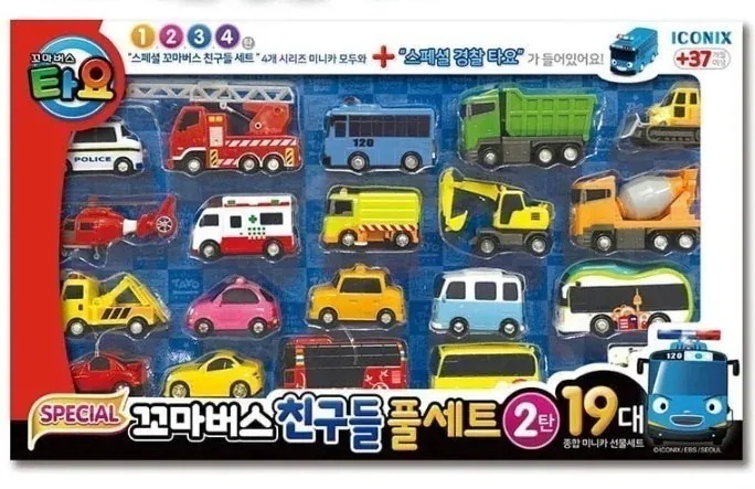 TAYOスペシャル ちびバス みんな フルセット 第2弾 19台総合ミニカー