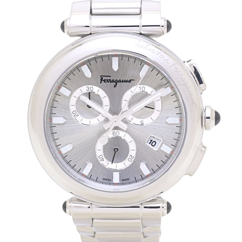 イディリオ IDILLIO SFYQ00722【電池交換済】 ステンレススチール メンズ/130400【中古】【腕時計】