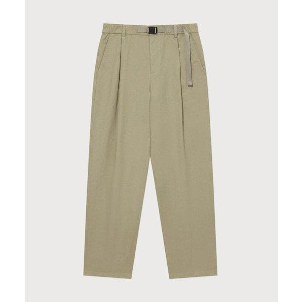 イージーパンツ ツイル 1 TUCK パンツ 共用 B1 CO2503PT22 BE BK
