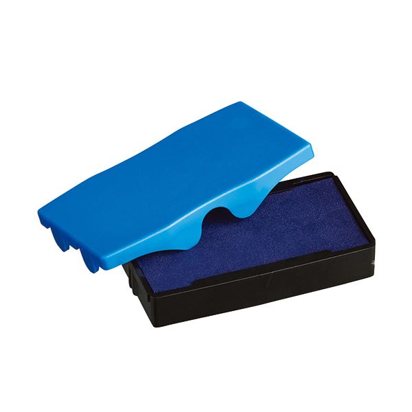 (まとめ) シャイニー スタンプ内蔵型角型印S-852専用パッド 青 S-852-7BL 1個 (×50セット) 15,545円