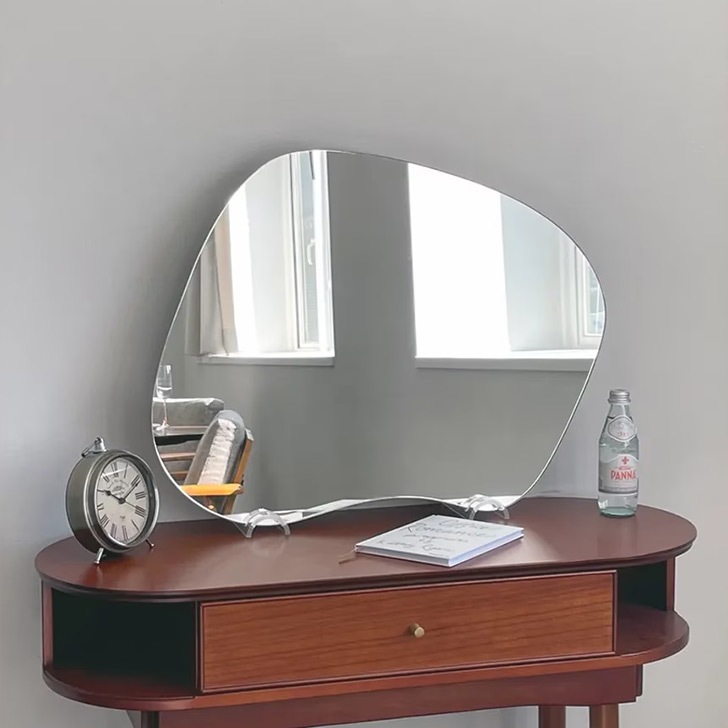 OUIミラー51x66cm 壁掛けタイプ/アクリルスタンド 卓上ミラー 8,740円