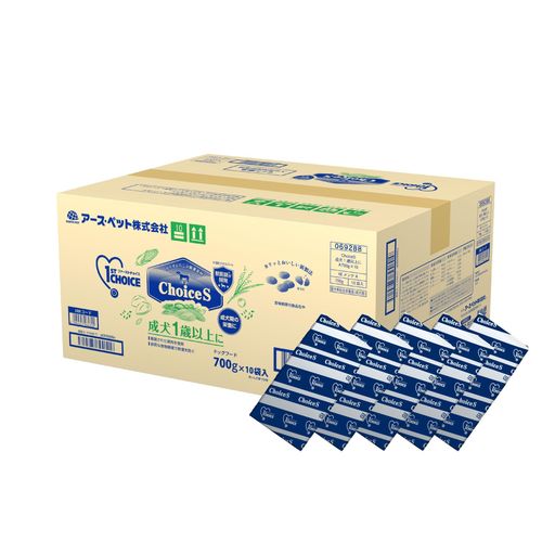 ファーストチョイス ChoiceS(チョイスエス) ドッグフード 成犬1歳以上 700g(×10P)