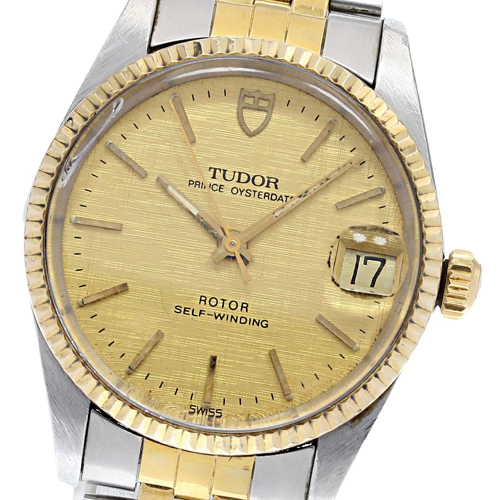 チュードル TUDOR 75403N プリンスオイスターデイト cal.2824-2 YGベゼル 自動巻き ボーイズ _826039【中古】