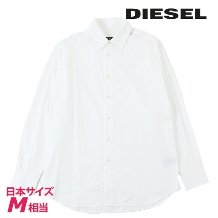 長袖シャツ メンズ S-DOUBLY-PLAIN-NW ワンポイントロゴステッチ オーバーサイズ die-m-t-f8-15j