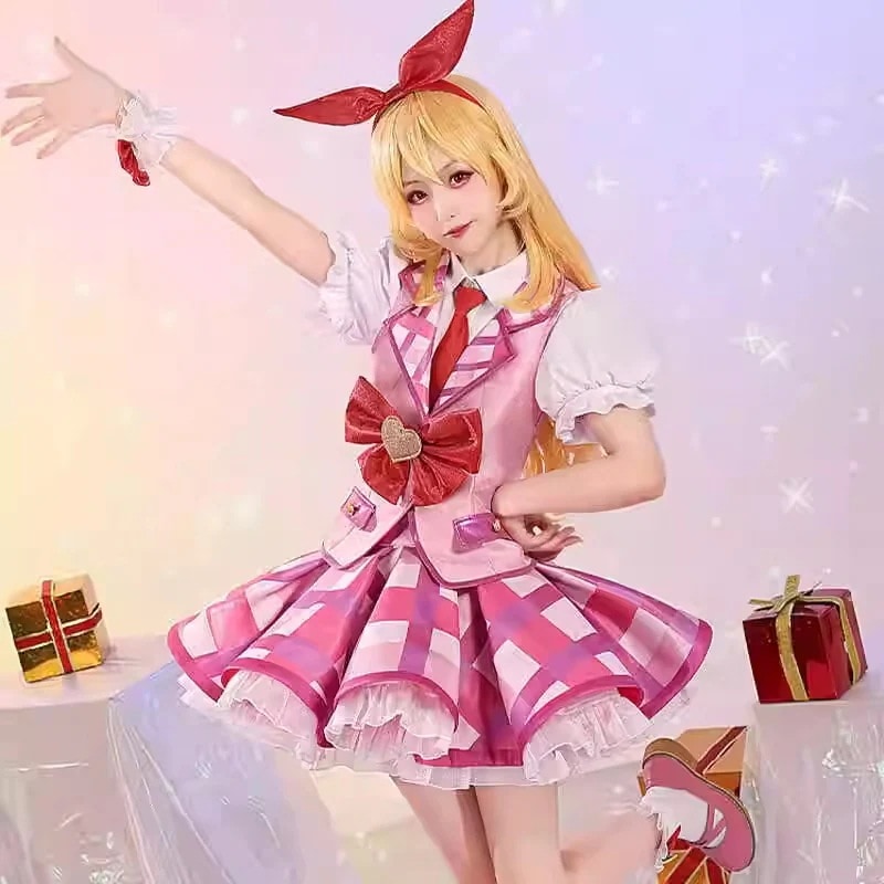 2点ご購入で2OO円OFF新品掲載！アイドル イベントコススーツ 星宮ベリー コスプレ 女性アニメ衣装 レディーススーツ Cスーツ
