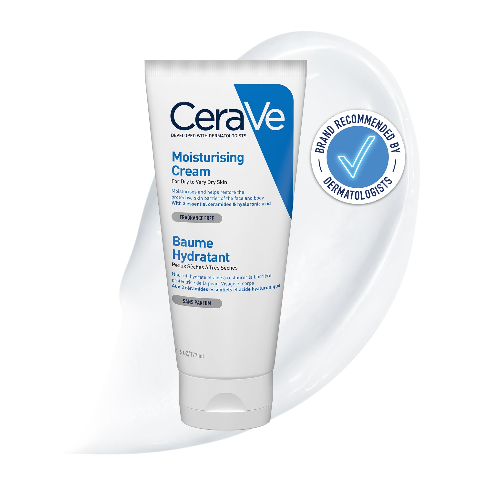Cerave Dry And Very Dry Skin Moisturizing Cream 170ml [並行輸入品]