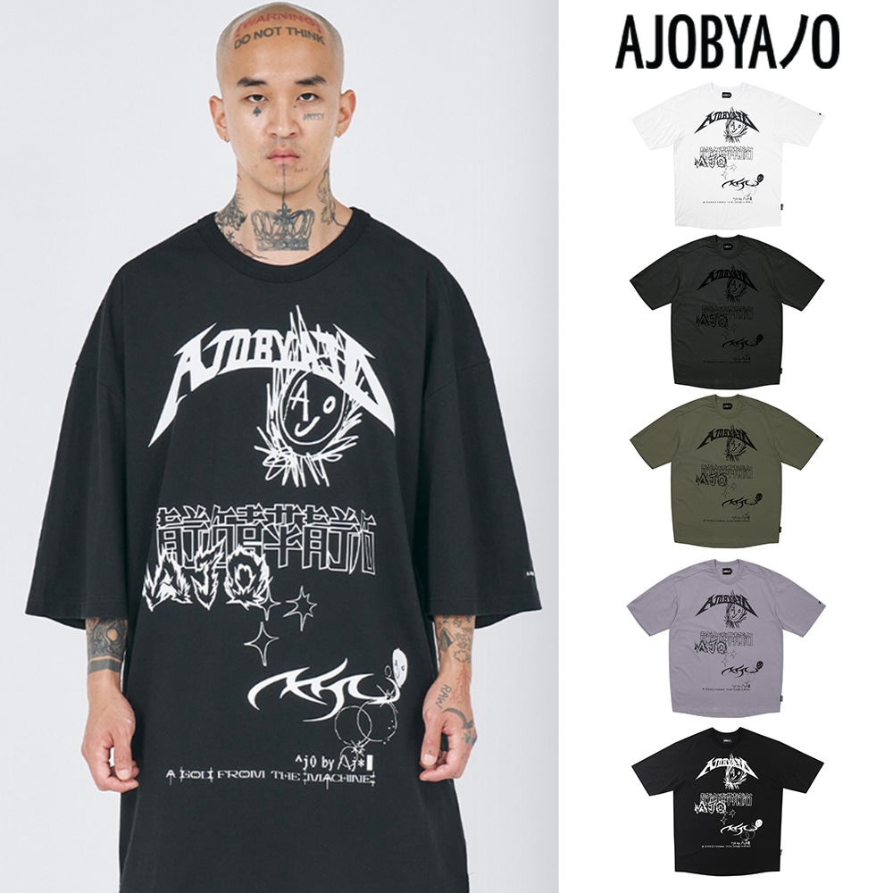【AJO AJOBYAJO】 AJO Collage T-Shirt