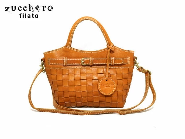 ズッケロフィラート カウレザー 2wayハンドバッグ 48820 6210903 sri16