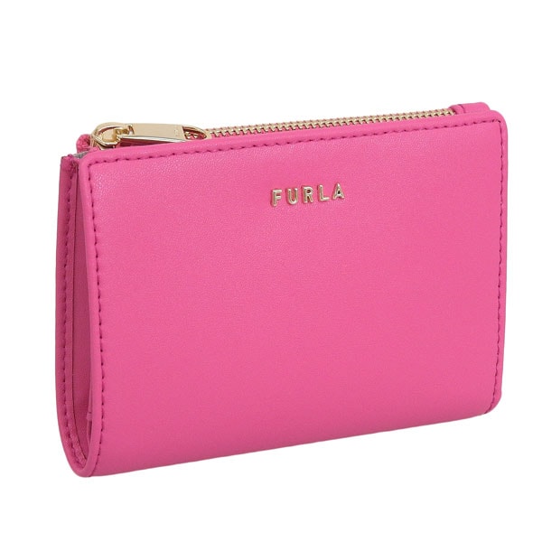 フルラ 財布 レディース 二つ折り財布 アウトレット レザー ピンク FURLA CLASSIC S BI FOLD W/ZIP PCK5CL0BX31042389S