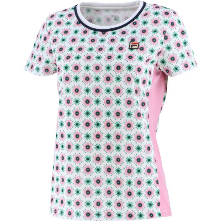 【好評にて期間延長】 ゲームシャツ（レディース） L スモーキーピンク #VL2423-19A テニス