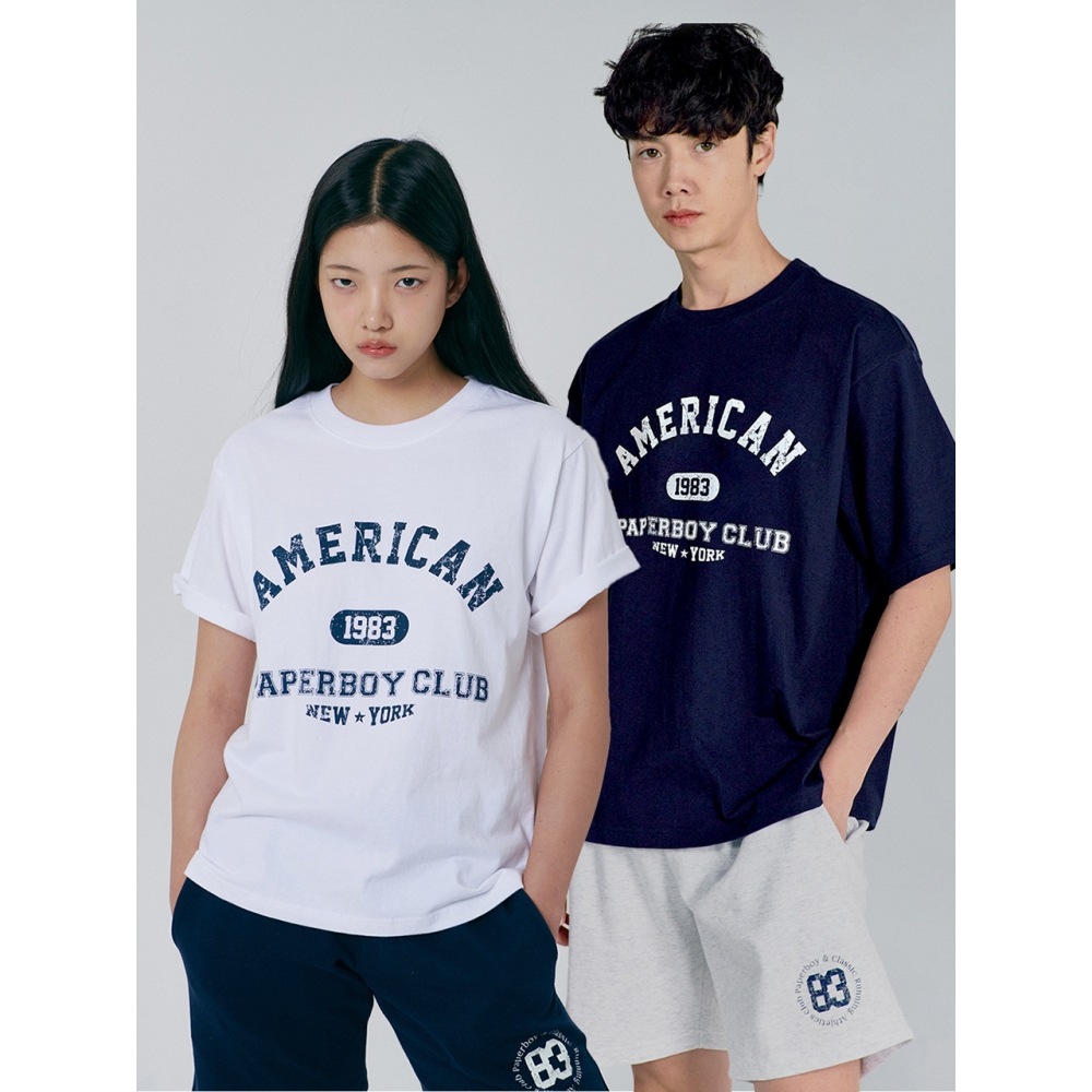 PAPERBOY アメリカンショートスリーブ&83 ハーフパンツセットアップ