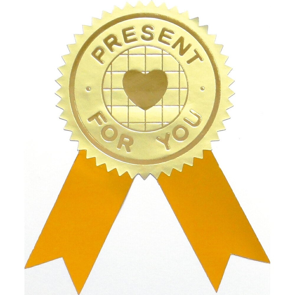 （まとめ買い）ササガワ ギフトシール FOR YOU 60片入（3片x20シート） 22-2845 [x3]