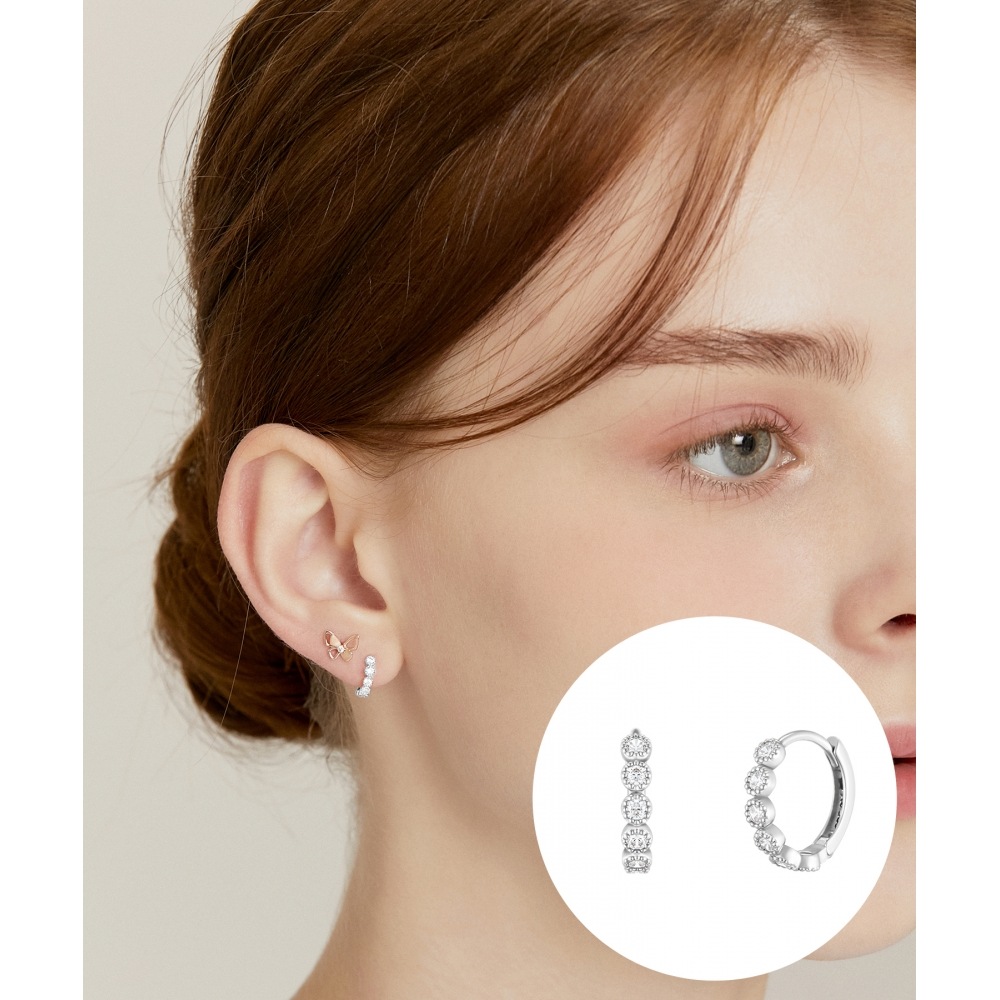 ジェスティーナ J. リヴェラ 14K イヤリング (J0-2097セット)