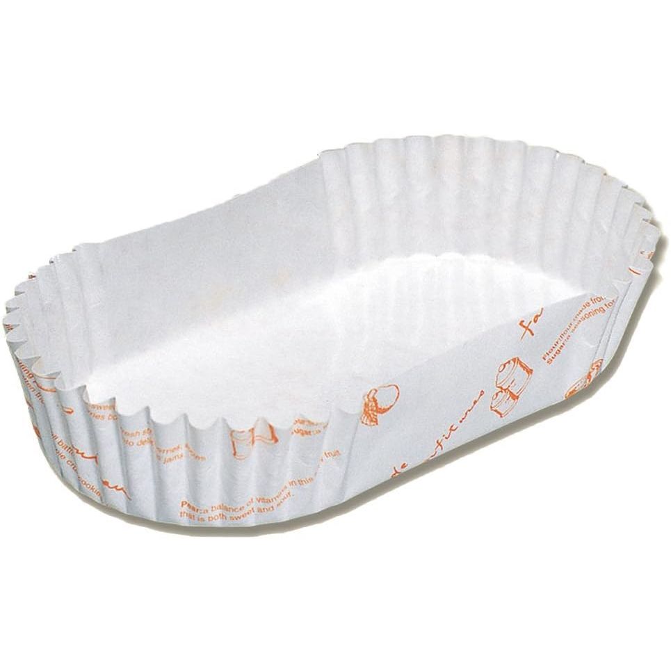 シモジマ HEIKO 製菓資材 ペットカップ 小判 ティータイム 300枚 底径（120x65）x高25mm 004738264