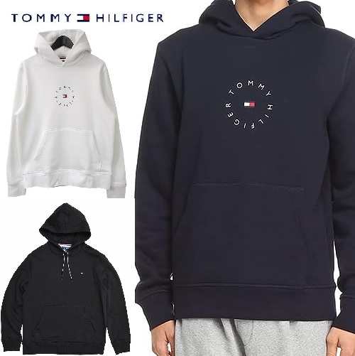 トミー　パーカー　裏起毛　 グラフィックフーディ　レディース　メンズ　78J7232