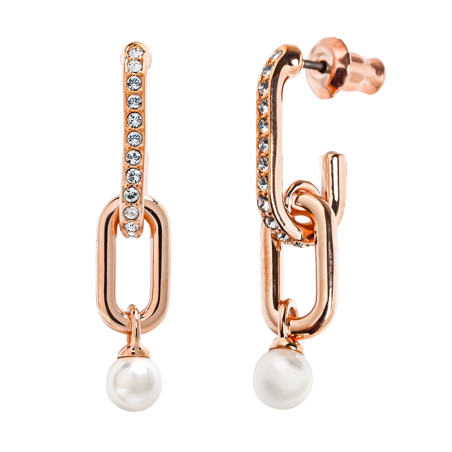 ピアス コンステラ ドロップピアス クリスタルパール クリア ローズゴールド 5728585 ジュエリー