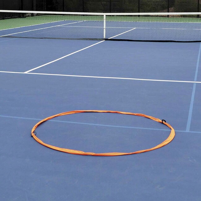 ボールのコントロール力アップに OncourtOffcourt(オンコートオフコート) ターゲットリング Set of 2 テニス 的 ターゲット TATR(22y2m)