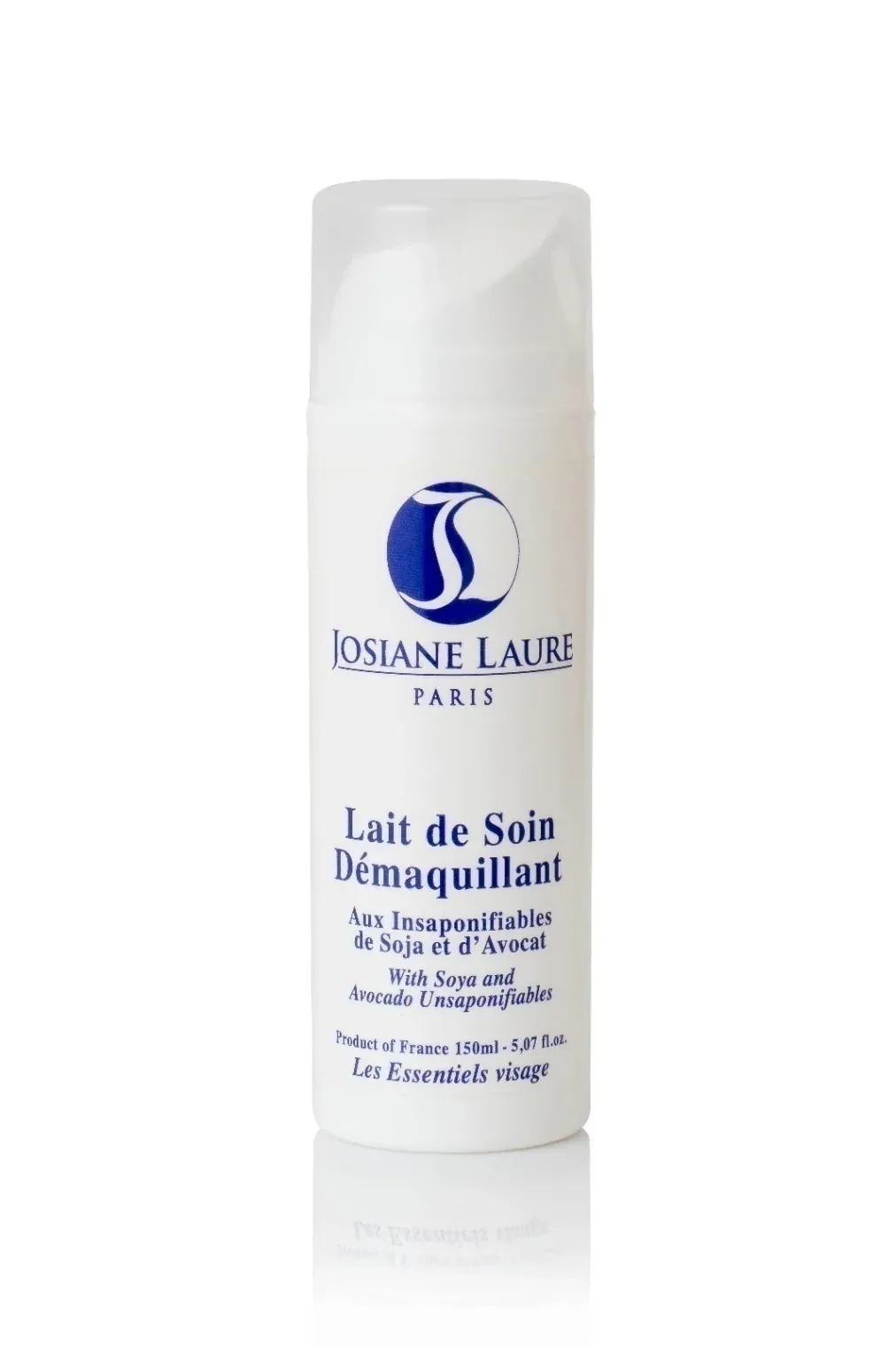 [国内正規品] ジョジアンヌロール レ オ アンサポニフィアーブル 150ml Josiane Laure かるいつけ心地 ダイズ アボカド 天然由来 洗浄成分 メイク 汚れ しっかり しっとり
