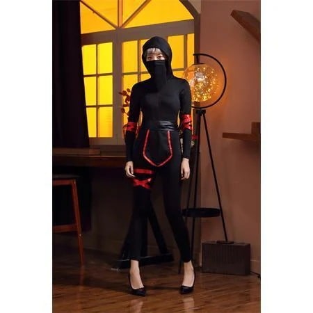 【 最安挑戦】忍者 コスプレ クノイチ 忍び ハロウィン ニンジャ デビル レディース コスチューム コス 小悪魔 ハロウィン衣装 制服 イベント お化日 パーティー 忘会