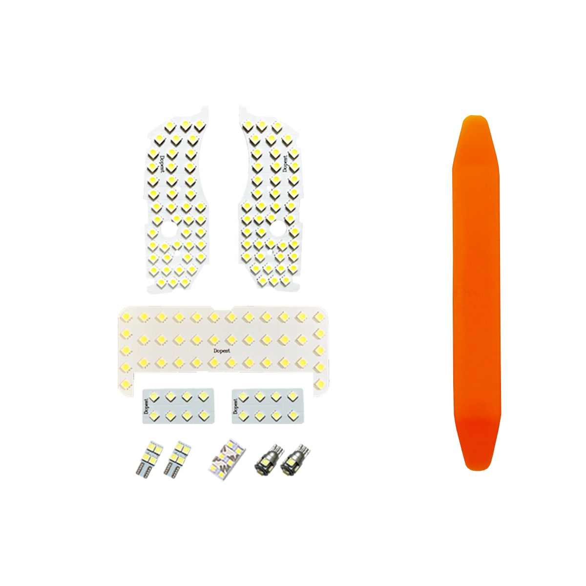 プリウス/α LEDルームランプセット ZVW30/40/41 PHV35 ルーフ無