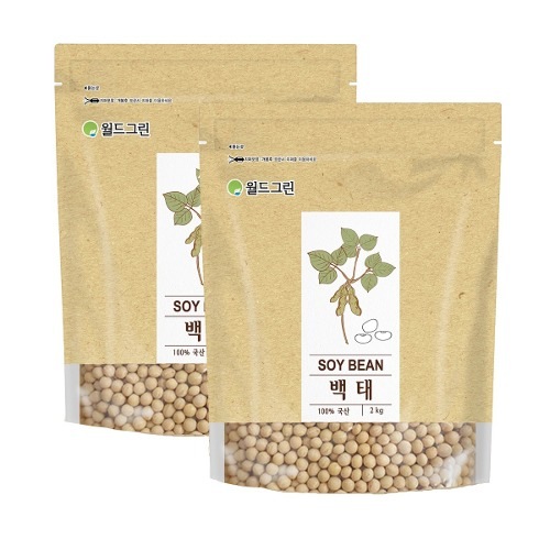 ワールドグリーン国内産ベクテ2kg x 2メジュ豆腐豆麺スープ豆乳様々な料理雑穀 8,970円