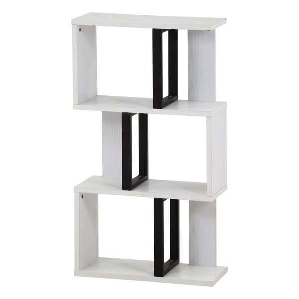 S字ディスプレイラック 3段/オークホワイト 52280 5,059円