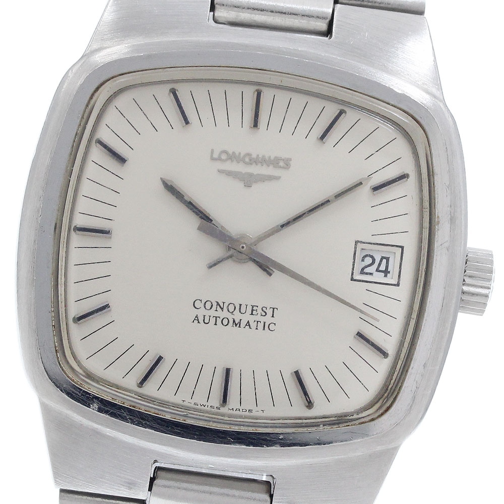 訳あり ロンジン LONGINES コンクエスト ヴィンテージ デイト 自動巻き メンズ _950309【中古】