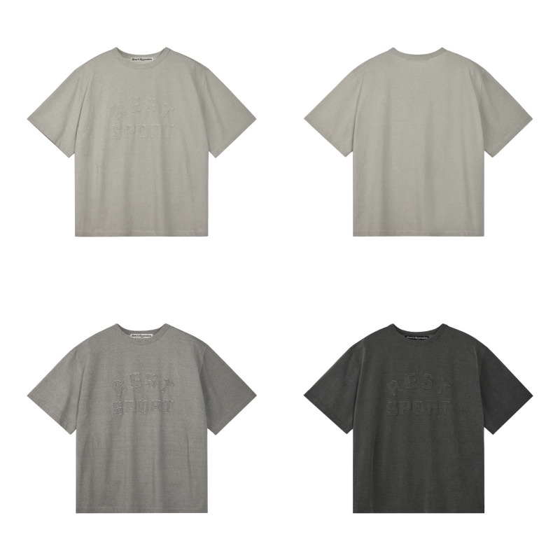 【REST&RECREATION】 RS PIGMENT T-SHIRT : 3COLORS