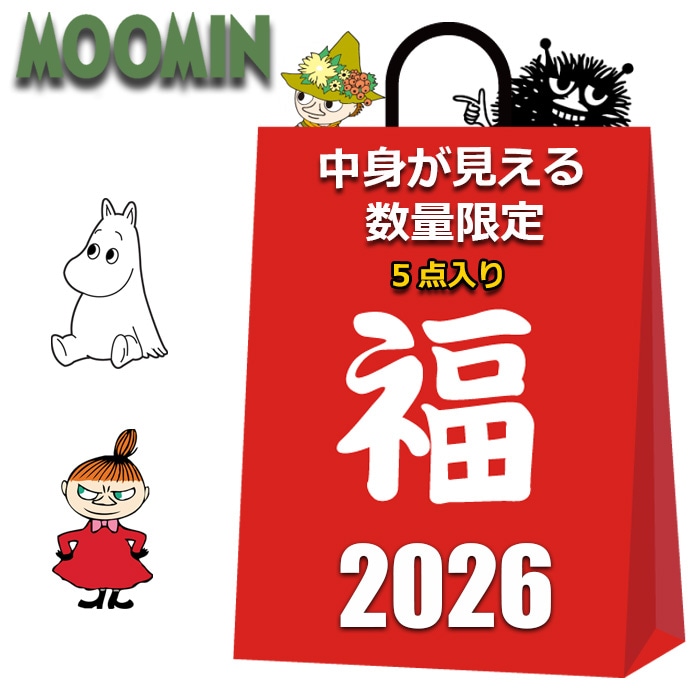 ムーミン 福袋 2025 2026 中身が見える 5点入り クッション 毛布 ぬいぐるみ 直飲み ステンレス 水筒 リュック レディース キッズかわいい おしゃれ まとめ売り グッズ クリスマス