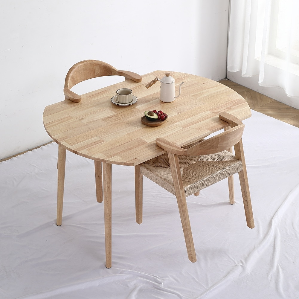 【国内即日発送】伸長式ダイニングテーブル 折りたたみダイニングテーブル 円形 半円形 幅120 伸縮 ダイニング 丸テーブル 伸長 伸縮テーブル折り畳み 円形テーブル 楕円形 2人-4人掛け