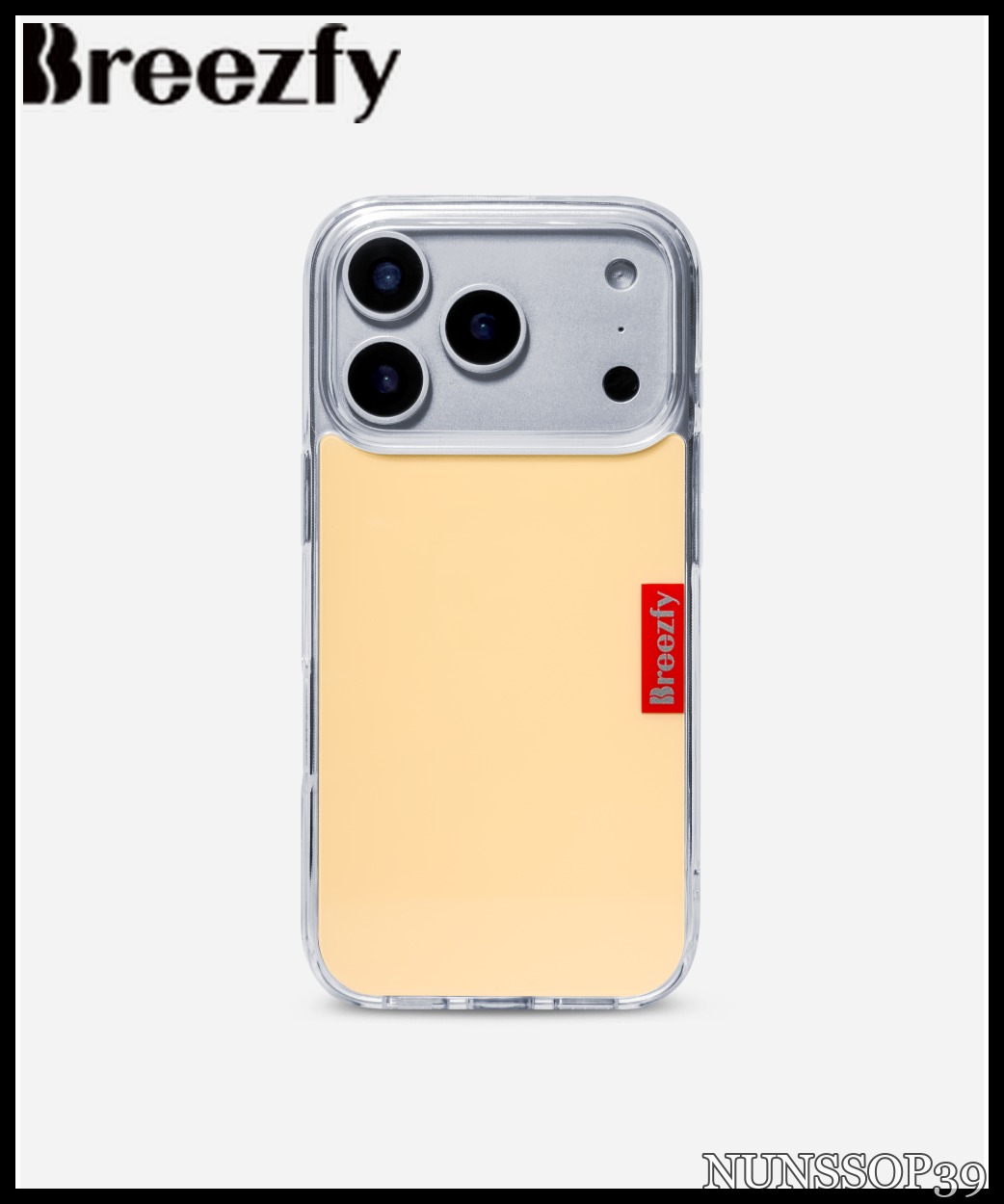 Breezfy REED BEIGE - Clear Frame