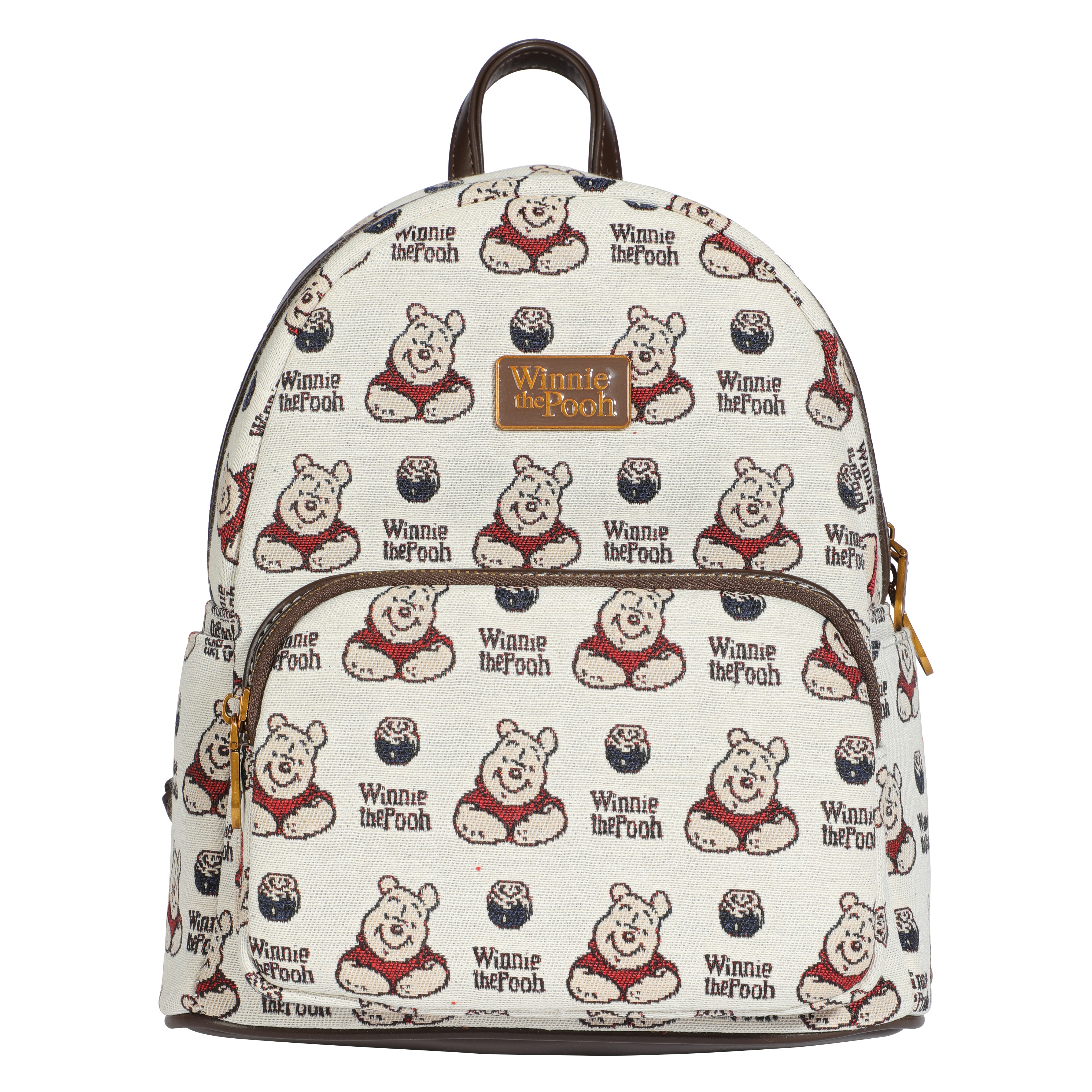 正規ライセンス キャラクター くまのプーさん ミニリュックサック 大人可愛いレトロデザイン 5,112円
