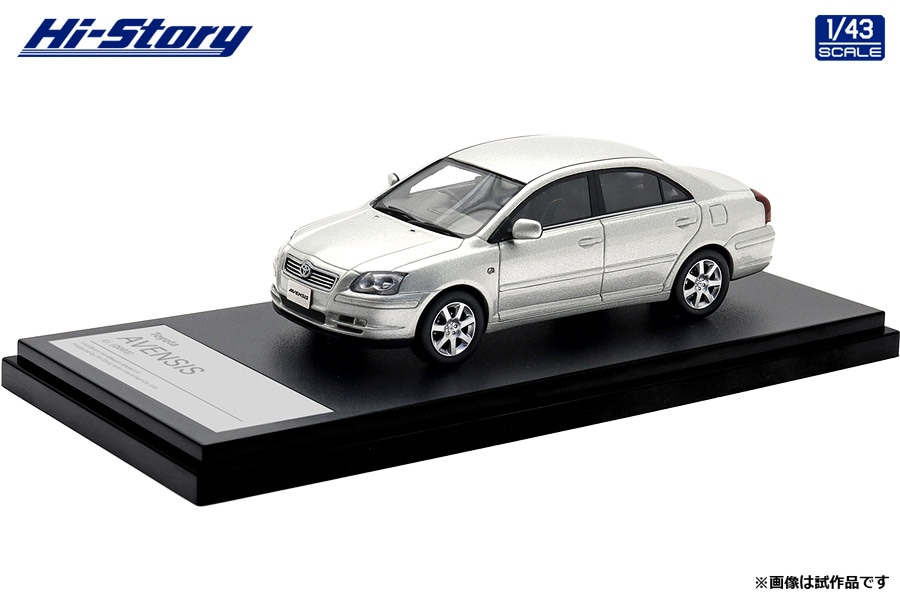ハイストーリー 1/43 Toyota AVENSIS Li (2003) シルバーメタリック【HS504SL】 ミニカー HS504SL トヨタ アベンシスLi 2003 SL
