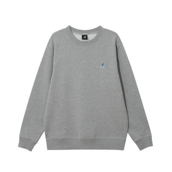 M 長袖Tシャツ CQK KRFC-RT17900MY ハットコレクション スウェットシャツ 1790 メランジグレー