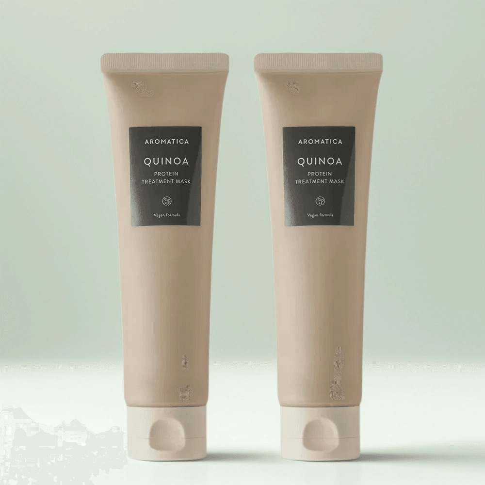 キノア プロテイン トリートメント マスク 160ml + 160ml / ダメージヘア タンパク質 ヘア 栄養 ヘアパック