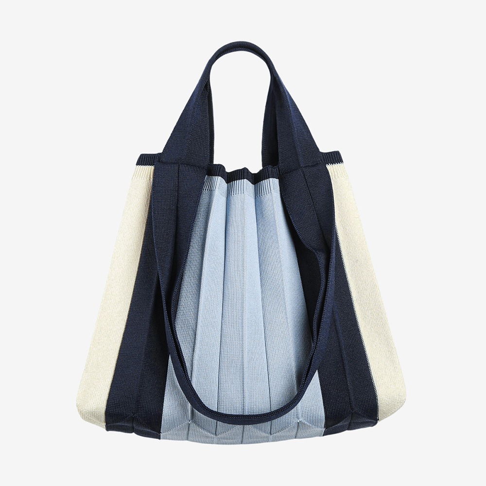 2wayショッパーバッグ ブルー