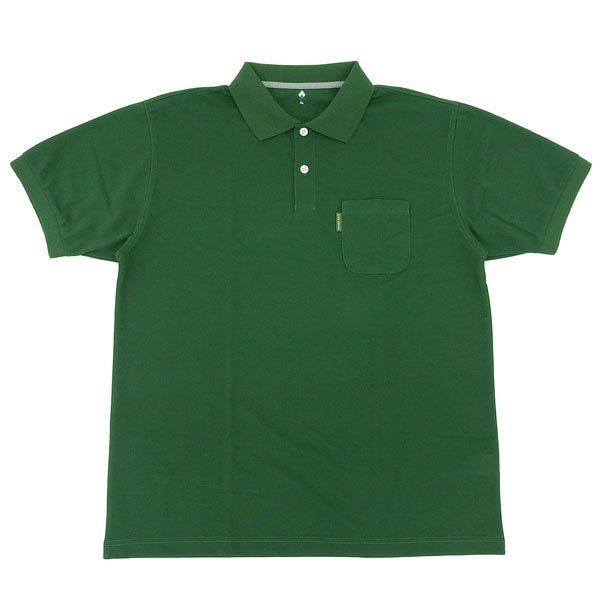 モンベル ポロシャツ メンズ 鹿の子 カノコ 半袖 S M L XL ダークグリーン WIC. ポロシャツ RL1114228DGN mont-bell
