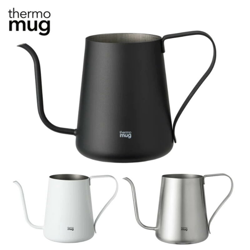サーモマグ thermo mug ツバメ ドリップ ポット TSUBAME DRIP POT ホワイト ブラック シルバー T-DP21［C］【GGOI】 5,903円
