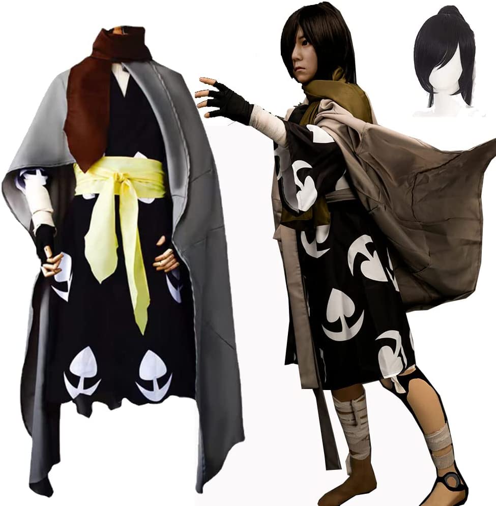 どろろ コスプレ ひゃっきまる コスプレ 衣装 コスチューム 舞台装 演出服 衣装 ハロウィン イベント [ウィッグ付き]