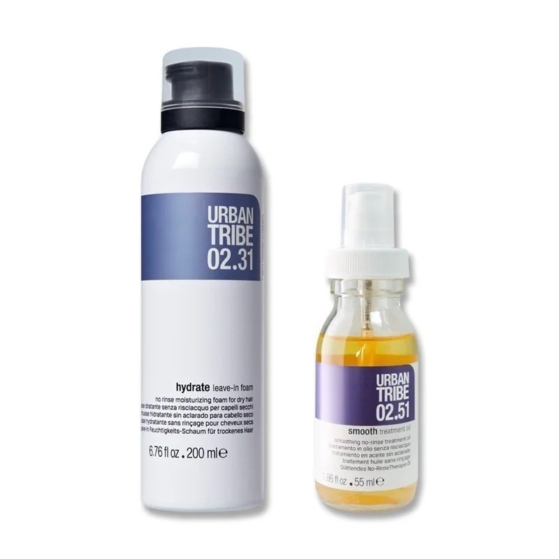 ハイドレートリーブインフォーム 200ml +スムーストリートメントオイル 55ml 洗い流さない トリートメント ヘアトリートメント ヘアオイル セット 韓国 人気 いい香り 大容量