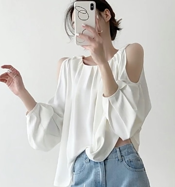レディース トップス シャツ ブラウス カットソー 長袖 フォーマル ドレープ フェミニン シフォン フリル 透け感 シースルー かわいい 大人可愛い きれいめ シンプル カジュアル 上品 おしゃれ