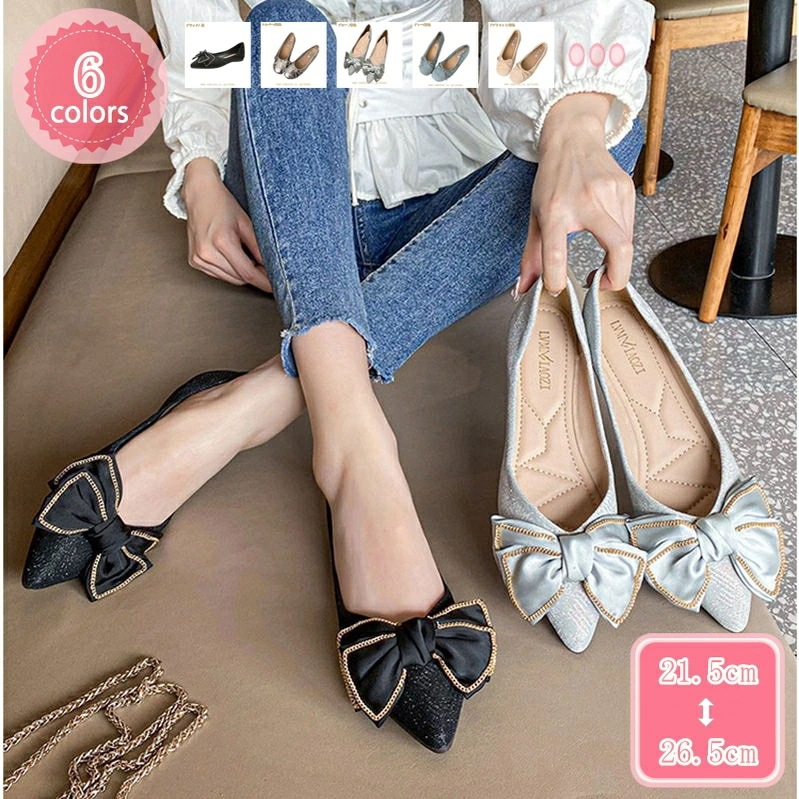 1000円OFFクーポン ラウンドトゥ パンプス ブラック オフィス シューズ ポインテッドトゥ レディース ローヒール ぺたんこ アーモンドトゥ 牛革 柔らかい コンフォート 痛くない フラットシュ