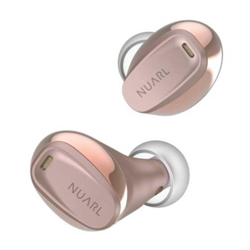 NUARL　完全ワイヤレスイヤホン ローズロールド [ リモコン・マイク 対応 / ワイヤレス ( 左右分離 ) / Bluetooth / ノイズキャンセリング 対応 ] 　MINI3-RG 9,268円