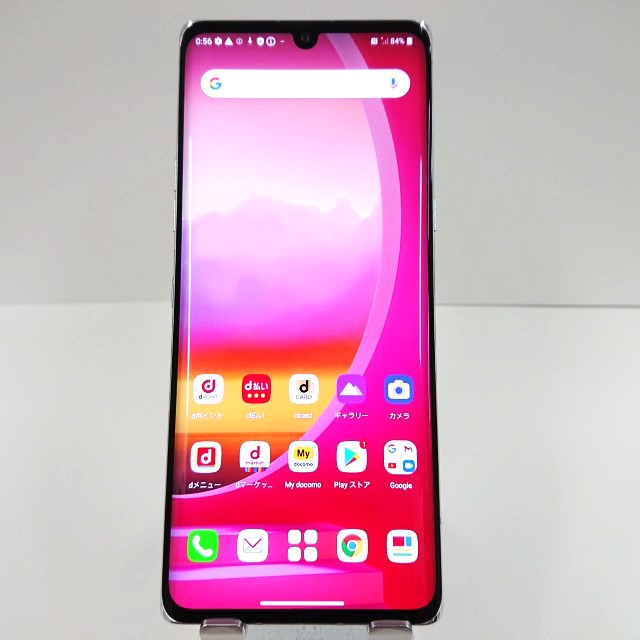 LG VELVET L-52A docomo オーロラホワイト 送料無料 本体 c06210 【中古】